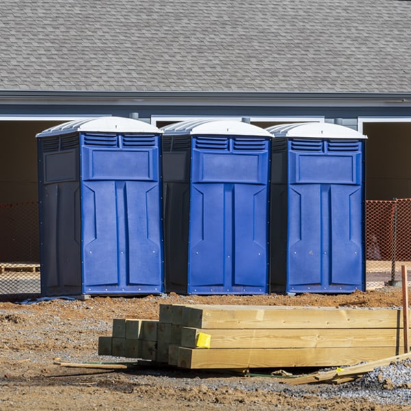 what is the cost difference between standard and deluxe portable restroom rentals in White Rock